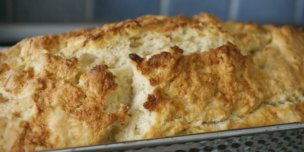 пивной хлеб на сливочном масле