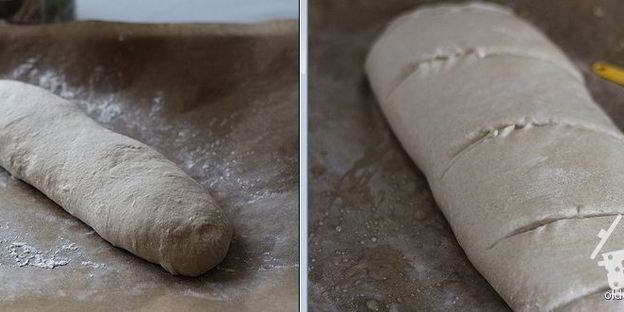 пшеничный хлеб на ржаной закваске