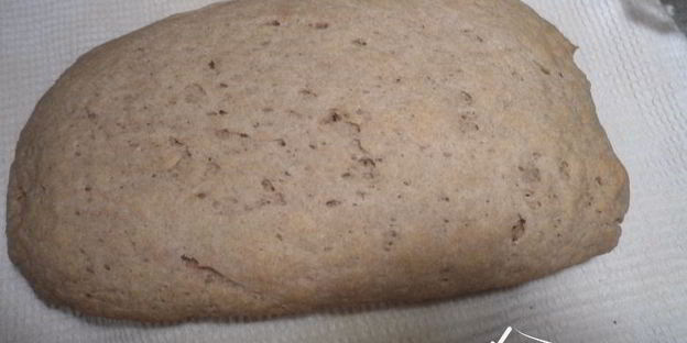 ржаной хлеб из теста на капусте