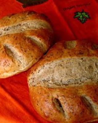 Ржаной хлеб с укропом