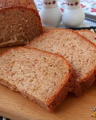 Свекольный хлеб в хлебопечке