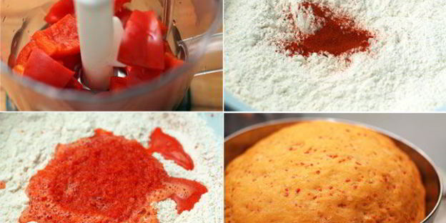 трехцветный хлеб