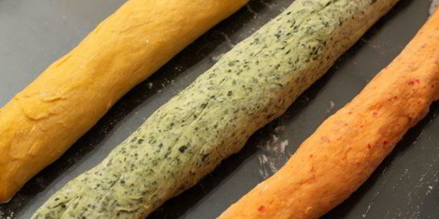 трехцветный хлеб