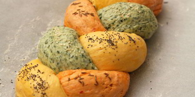 трехцветный хлеб