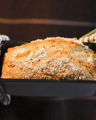 Вегетарианский хлеб овсяный