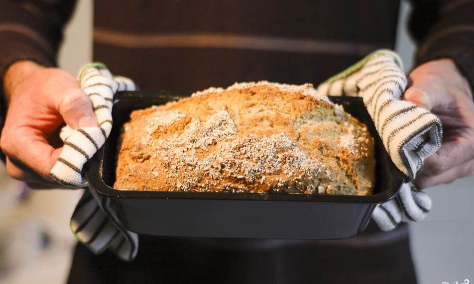 Рецепт вегетарианского хлеба овсяного