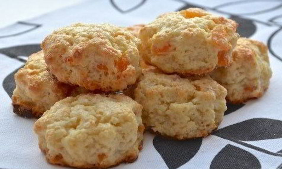 Рецепт яблочных сконов с лимоном