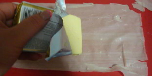 хрустящие конвертики с шоколадом