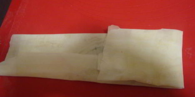 хрустящие конвертики с шоколадом