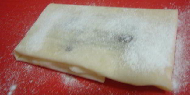 хрустящие конвертики с шоколадом