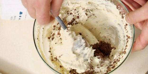 кофейно-шоколадный рулет