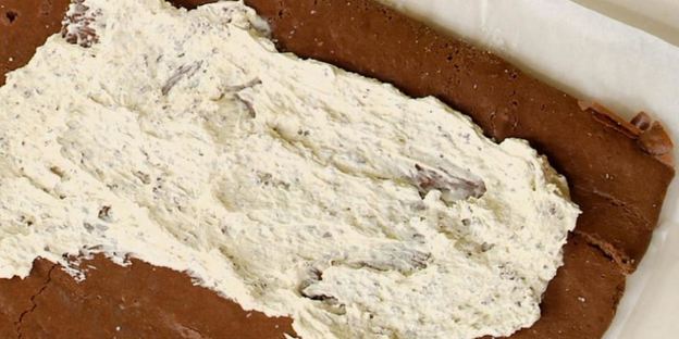 кофейно-шоколадный рулет