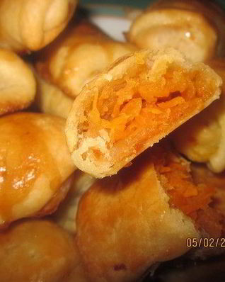 Конвертики с морковкой и яблоком