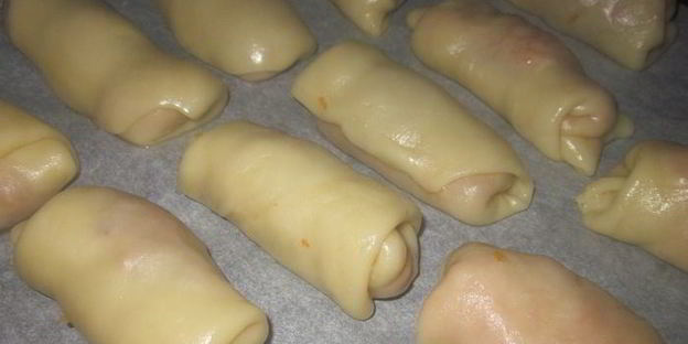 конвертики с морковкой и яблоком