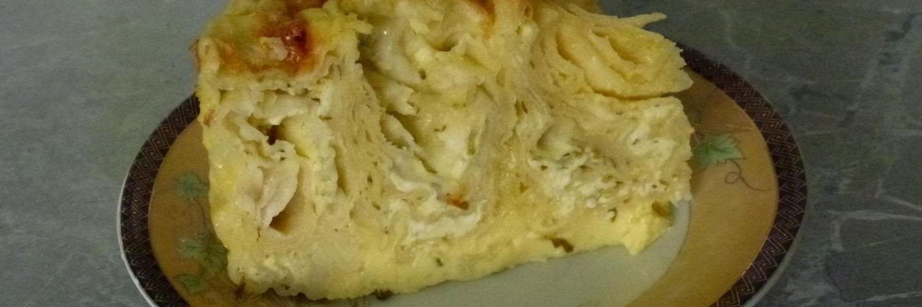 Банница по-болгарски из лаваша