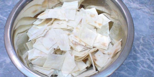 домашние чипсы из лаваша в духовке