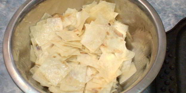 домашние чипсы из лаваша в духовке