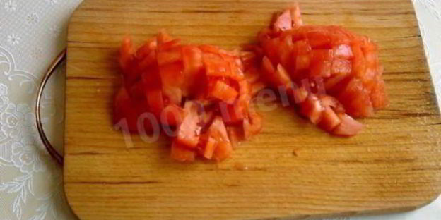 фаршированный овощами лаваш в духовке