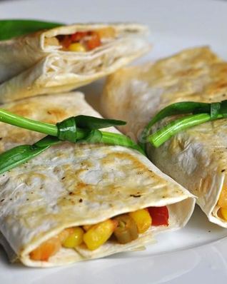 Итальянская овощная смесь в лаваше