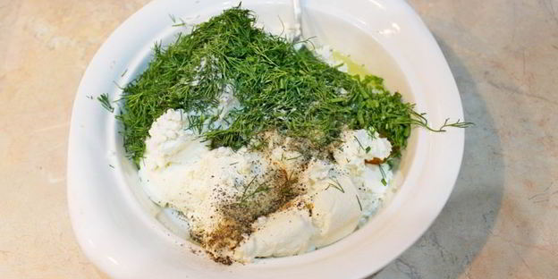 конвертики из лаваша с творогом