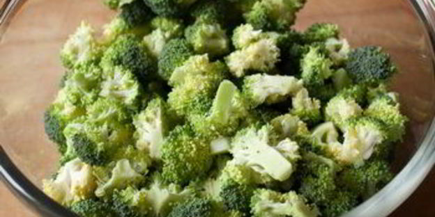 курица с брокколи в лаваше