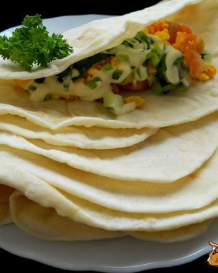 Лаваш на сковороде