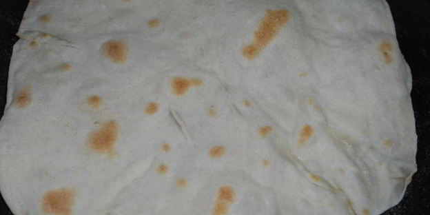 лаваш на сковороде