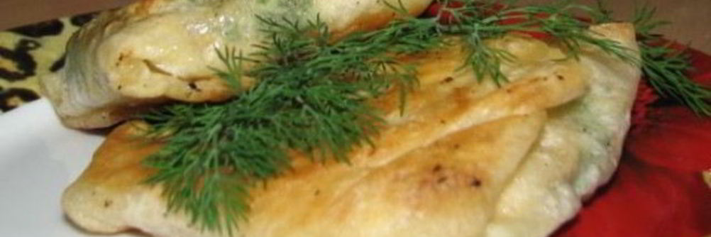 Лаваш с брынзой