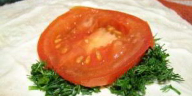 лаваш с брынзой