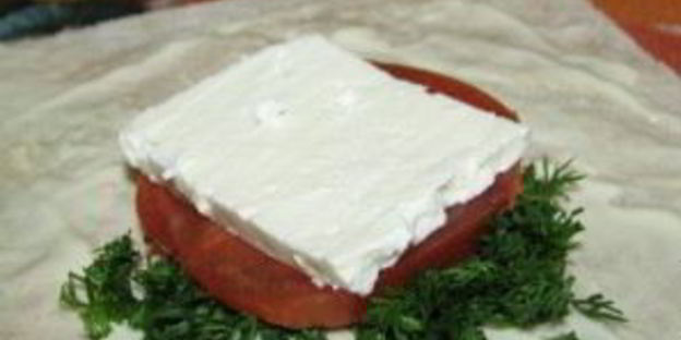 лаваш с брынзой