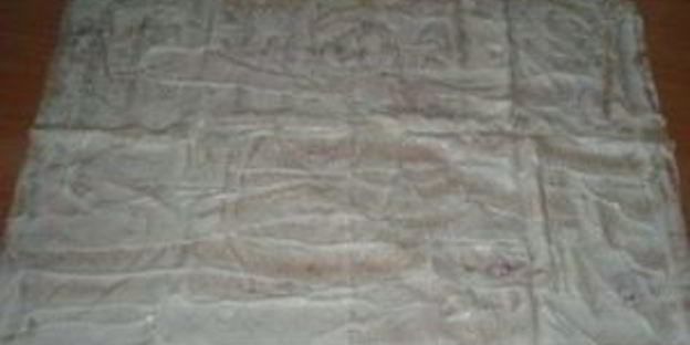 лаваш с крабовыми палочками и сыром