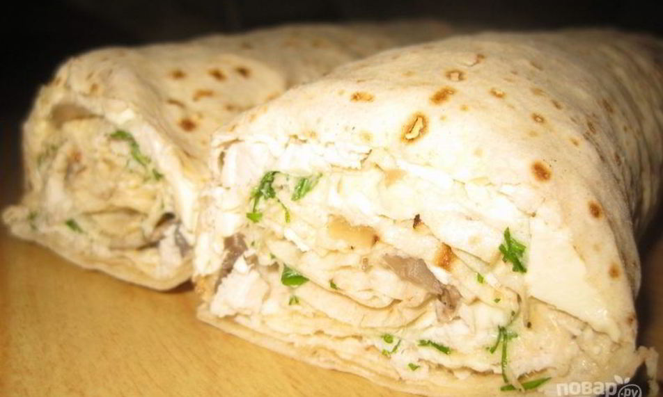 Рецепт лаваша с майонезом