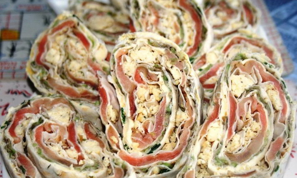 Рецепт лаваша с маслом