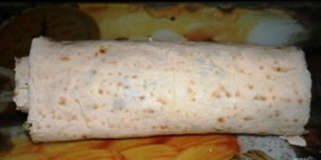 лаваш с маслом