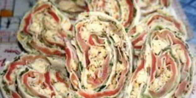 лаваш с маслом