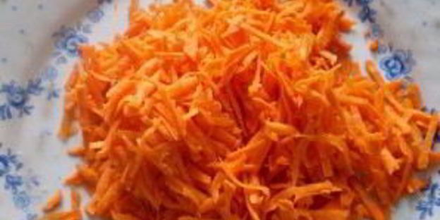 лаваш с морковкой и сыром