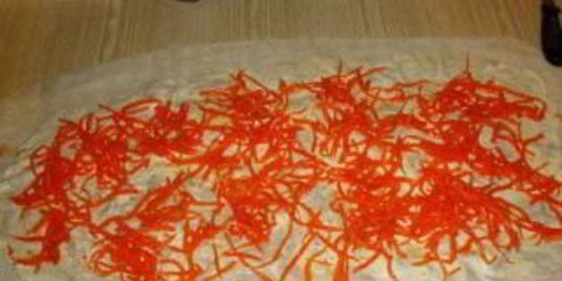 лаваш с морковью по-корейски