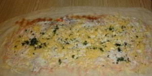 лаваш с морковью по-корейски