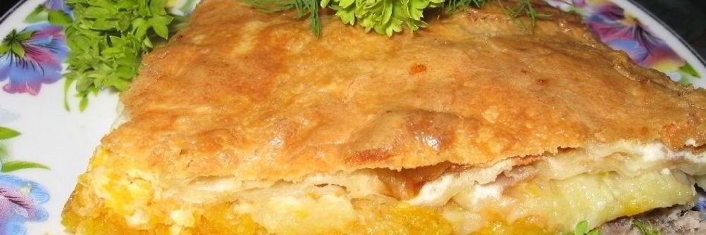 Лаваш с начинкой из фарша