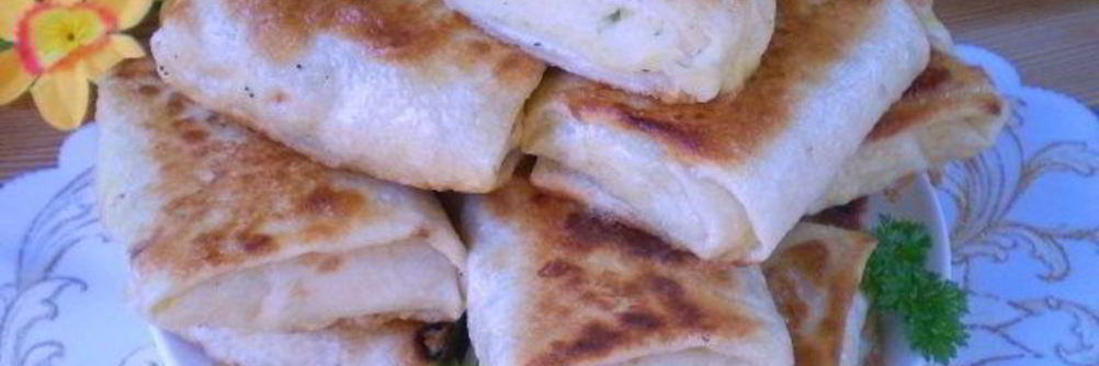 Лаваш с пюре