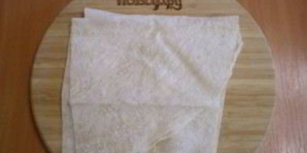 лаваш с рисом и яйцом