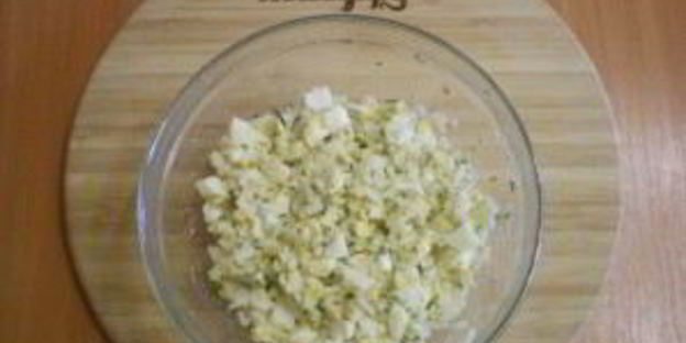 лаваш с рисом и яйцом