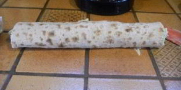 лаваш с семгой и огурцом