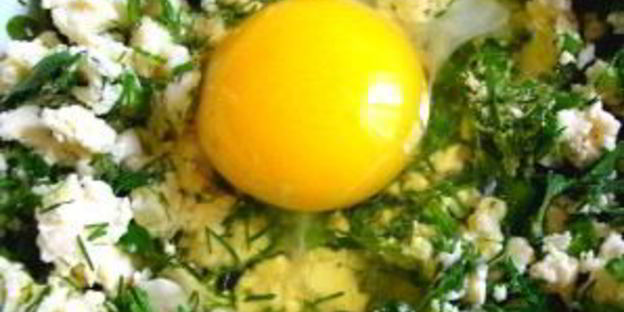 лаваш с сыром и зеленью в духовке