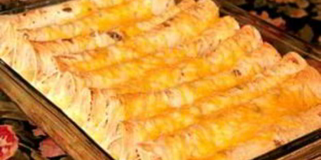 лаваш с сыром и зеленью в духовке