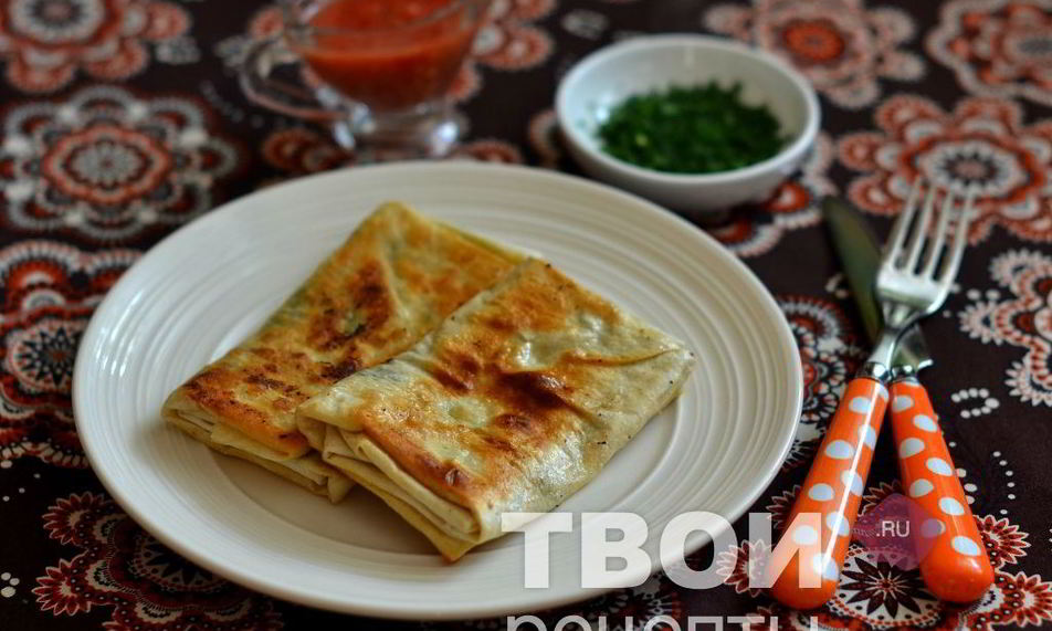 Рецепт лаваша с сыром