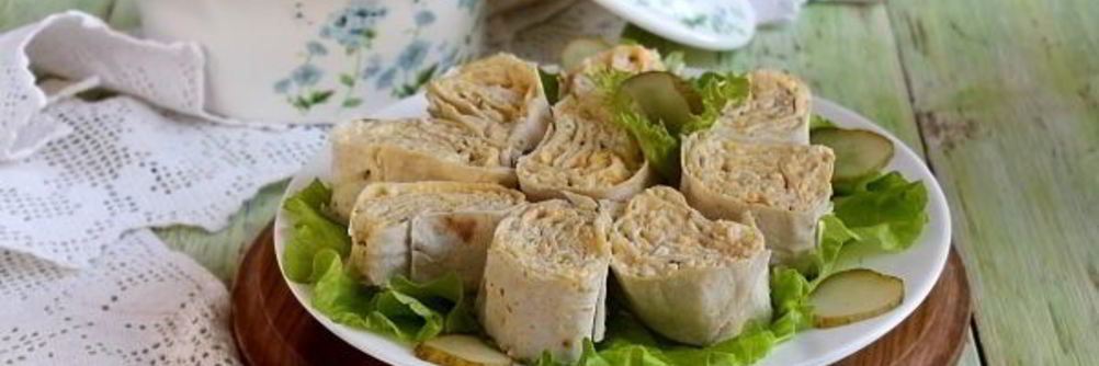 Лаваш с яйцом и сыром