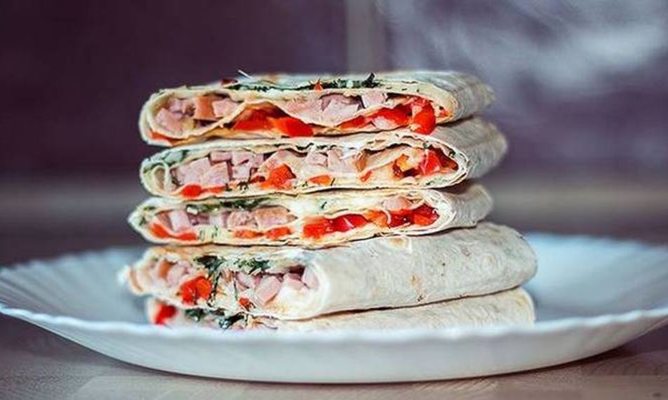 Рецепт многослойной закуски в лаваше