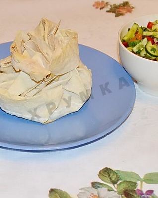 Мясо в лаваше