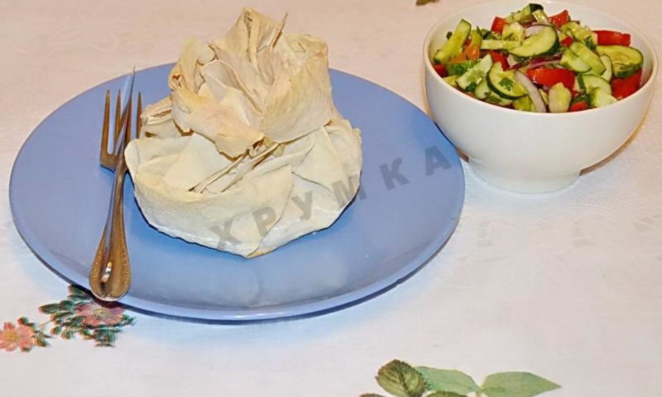 Рецепт мяса в лаваше